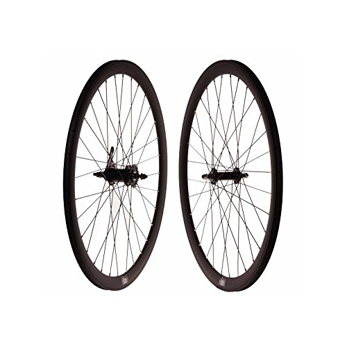 Set ruedas fixie contrapedal negro mate