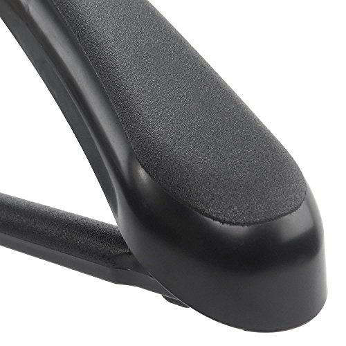Hangerworld 10 Stück Premium Qualität Kunststoff-Kleiderbügel – Breite ca. 45 Cm – Jacken, Hosen Etc – Mittlere Schulterunterstützung – Armweite Ca. 4 Cm - 3