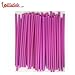 Produktbild Cake Pops - Lollipop Sticks farbig - 50 Stück (violett / lila) 15cm x 4mm