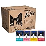 Felix Wet Cat Adult Food Pouch, 120 x 100 g