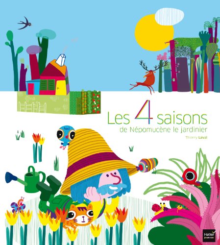 couverture de : Les 4 saisons de Népomucène le jardinier