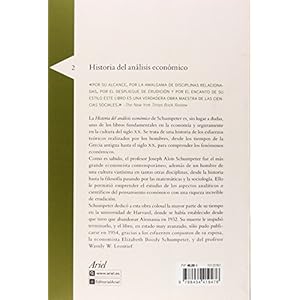 Historia del análisis económico (Ariel Economia Y Empresa)