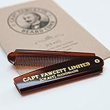 Captain Fawcett Folding Pocket Beard Comb