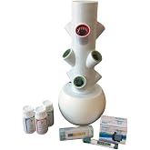 Egedor 9'lu Topraksız Tarım Kulesi Seti | EC-pH &Ouml;l&ccedil;erli, Besinli, Pompalı, Mod&uuml;ler Sistem (Ev İ&ccedil;i Grow Tower)