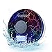 Price comparison product image Hromen Bluetooth Shower Speaker IPX7 Waterproof Bathroom Speakers with FM Radio,NFC,LCD Display,Clock, Cool Cracking Backlit,Strong Adhesion Suction Cup Hands-free Calls