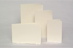 Pack of 25 Fabriano Medioevalis Watercolour Cards 170x115mm with envelopes