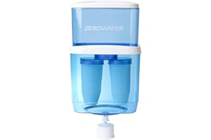 ZeroWater Sistema de filtración de agua de 19 L para dispensadores de agua fría y caliente, Medidor TDS y 2x Filtros Incluidos (no incluye dispensador)