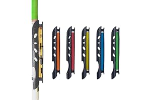 SUPERFINDINGS 20Pcs Tenkara Line Keeper Canna da Pesca Bobina Avvolgitore Canna da Pesca Fissaggio del Supporto della Lenza Piedi della Bobina Avvolgitore Manuale Strumenti di Manutenzione