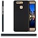 Produktbild Saxonia Hülle kompatibel mit Huawei P9 Lite Silikon Cover Schutzhülle [Ultra Hybrid] Schwarz-Dunkelblau