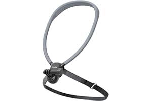 SMALLRIG Uchwyt na szyję z paskiem piersiowym do kamer sportowych, z 2-bolcowym interfejsem do GoPro Hero 13/12/11/10/9, do DJI Osmo Action 5 pro/4/3, do Insta360 Ace Pro 2-5596