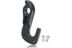 DRHOMEAM Gancio per deragliatore per bicicletta, in lega di alluminio, gancio posteriore per bicicletta, gancio per deragliatore per bicicletta 10148 D593 Dropout per bicicletta