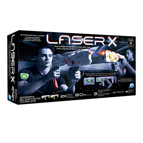 LASER X- Pistola LÁSER Doble 2019, (CIFE Spain 41938)