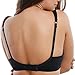 La Isla Women's Cotton Lace Trim Underwire Non-Padded Maternity Nursing Bra Black 38DD