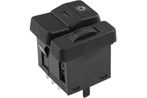 ARAMOX Interruptor de la Linterna del coche Interruptor de Control de la Lámpara de la Cabeza para Passat Polo Transporter 357941531