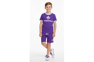 Only4fan srl Acf Fiorentina Set Tshirt E Pantaloncini Kid Completino Unisex - Bambini e ragazzi