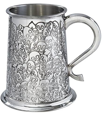 Chope à Bière Isotherse HERCHR – Acier Inox 304/202 – Double Paroi – 450/560 Ml – Finition Miroir