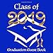 Produktbild Class of 2019: Graduation Guest Book I Modern Blue & Gold Binding I 100 Pages for Well Wishes, Memories & Keepsake with Gift Log I Square Format I Graduation Gift 2019 High School College