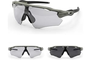 Gafas Ciclismo Fotocromaticas UV400 – Gafas Deportivas para Ciclismo Carretera, MTB y Gravel, Lente Adaptativa Antideslumbrante, Ultraligeras con Ajuste Cómodo, Gafas Ciclismo Hombre Mujer. Cat 2