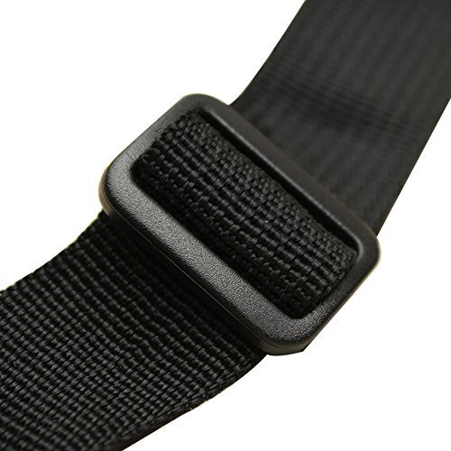 Verstellbare Nylon Werkzeuggürtel Tasche Gürtel Gurt Schwarz - 5