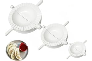 WARESHARK 3pc Dumpling Mould Pasty Pastry Press Dough Dimsum Maker Set Empanada Calzone