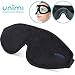 Produktbild Unimi Augenmaske zum Schlafen, 3D Konturierte Schlafmaske und Augenbinde für Frauen, Männer, Superweich und bequem, 100% Licht blockierend. 3D-Augenschutz für Reisen, Schichtarbeit, Nickerchen