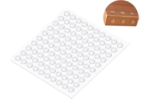 DAIRF EXFEA 100 Stück Selbstklebend Türpuffer, 8MM Selbstklebend Elastikpuffer Transparent Schutzpuffer Gummipuffer Stoßfänger Pads für Türschränke und Schubladen gummipuffer selbstklebend