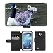 Produktbild Grand Phone Cases PU Leder Leather Flip CASE Cover HÜLLE ETUI Tasche Schale // M00141021 Canada Goose Goose Chicks Tiere // Samsung Galaxy S4 S IV SIV i9500