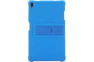 ORANXIN Case for Lenovo Tab4 8 Plus - Stand Silicone Soft Skin Pouch Rubber Protective Cover for Lenovo Tab 4 8 Plus TB-8704F/N 8 inch Tablet