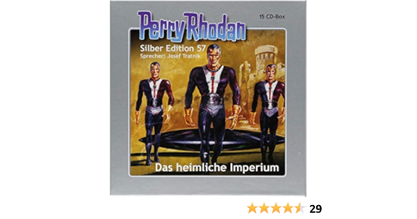 Perry Rhodan Silber Edition 57 Das Heimliche Imperium Amazon De Francis H G Voltz William Tratnik Josef Bucher
