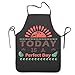 Produktbild Pants New Unisex Today is A Perfect Day Lock Edge Waterproof Durable String Adjustable Easy Care Cooking Apron Hen Apron for Women Men Chef
