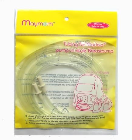 One Pack BPA Free Replacement Tubing for Medela Pump in Style and New Pump in Style Advanced Breast Pump by Maymom