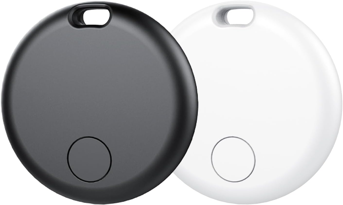 Android Smart Tracker Tag, Localizador Bluetooth Compatible con Google Find Hub (Solo Android), Air Tracker Tag Llavero para Maleta, Llaves, Equipaje, Impermeable IP68 (Paquete de 2)