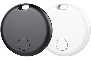 TAOBOSEC Android Smart Tracker Tag, Localizador Bluetooth Compatible con Google Find Hub (Solo Android), Air Tracker Tag Llavero para Maleta, Llaves, Equipaje, Impermeable IP68 (Paquete de 2)