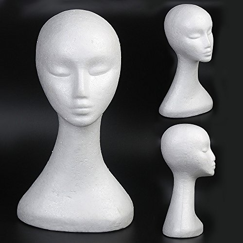 Styrofoam Foam Mannequin Manikin Head Stand Model Display Hold Wigs Hat