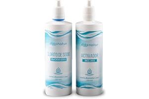 DIOXNATUR® - Kit para la Fabricación de Dióxido de Cloro CDS 140ml - Botella HDPE especial - Fabricado en España - No Apto para Consumo Humano