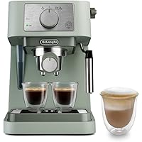 De'Longhi Manual Coffee Machine Stilosa EC260.GR, 15 Bar Pressure, Cappuccino System, Automatic Switch-Off, Compatible with E
