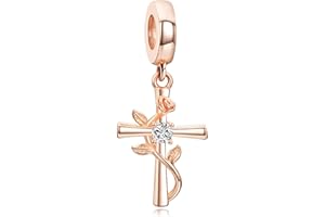 Annmors Jewellery Charms Birthday Hearts Anhänger S925 Sterling Silber Birthstone Bracelet Bead & Cubic Zirconioa für Europäische Armbänder Halskette,Schmuck Geschenk Christmas für Damen Herren