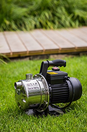T.I.P. 30085 Gartenpumpe Edelstahl Clean Jet 1300 Plus, bis 4.350 l/h Fördermenge - 5