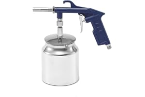 POWER AERO NOVIA Pistola per sabbiatura ad aria compressa per ruggine, sabbiatrice per legno