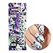 ThumbsUp Nails Nacre Pearlescent Pearly Nail Wraps / Self-adhesive / Nail Foil Polish Strips / Full Coverage Nail Art Stickers / 20 Wraps Per Pack