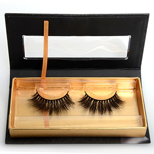 Arison Lashes 3D 100% Handgefertigte Künstliche Wimpern Pferd Haar Dicken Augen Falsche Wimpern (1 Paar) - 6