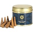 NUHR HOME Incense Cones Oud Woods / 20 Strong Scented Cones/Bakhoor alternative/Lasting Fragrance Aroma Natural Authentic Agarwood for Aromatherapy, Meditation & Stress Relief Refreshing
