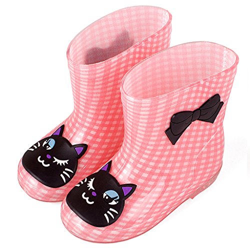 Preisvergleich Produktbild Mädchen Gummistiefel Kinderschuh Baby Wasserdicht Schuhe (Alter 2-6 Jahre) GudeHome