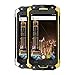 Produktbild IP68 wasserdichtes Shockproof staubdichtes robustes Smartphone 3GB RAM + 32GB ROM mit UHF Walkie Talkie Android 5.1 Handy Octa Core 4G LTE NFC , yellow