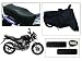 Vheelocity Combo of 72623 Black Motorcycle Body and Seat Cover with Free Acupressure Grip for Honda CB Unicorn Dazzler RS.599.00