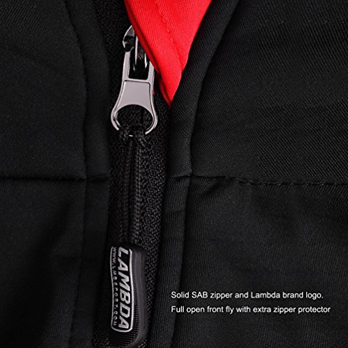 4Ucycling Herren Outdoor Fahrradjakce Winddicht Winterjacke 3-Lagen Radjacke - 6