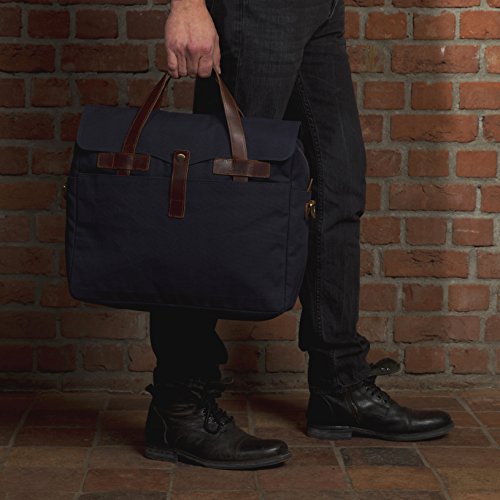 SID   VAIN   Laptoptasche CHASE - Unisex Notebooktasche gro   Ledertasche 15 4 Zoll Laptop Extra-Abtrennung - Businesstasche Damen Herren echt Leder b