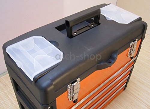 METALL Werkzeugkiste mit 8 Funktionen 3061BB von AS-S - 3