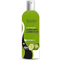 Naturyz Triple Strength Garcinia Cambogia 2500mg Natural weight loss and fat burner supplement liquid for men & women…