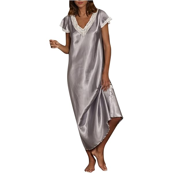 Pigiama Donna In Raso Di Seta - Canotta E Maniche Lunghe - Taglie L, XL, XXL - #P160
